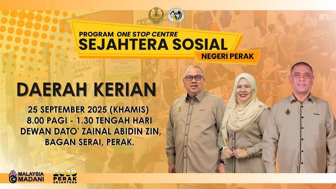 Program OSC Sejahtera Sosial Negeri Perak Peringkat Daerah Kerian